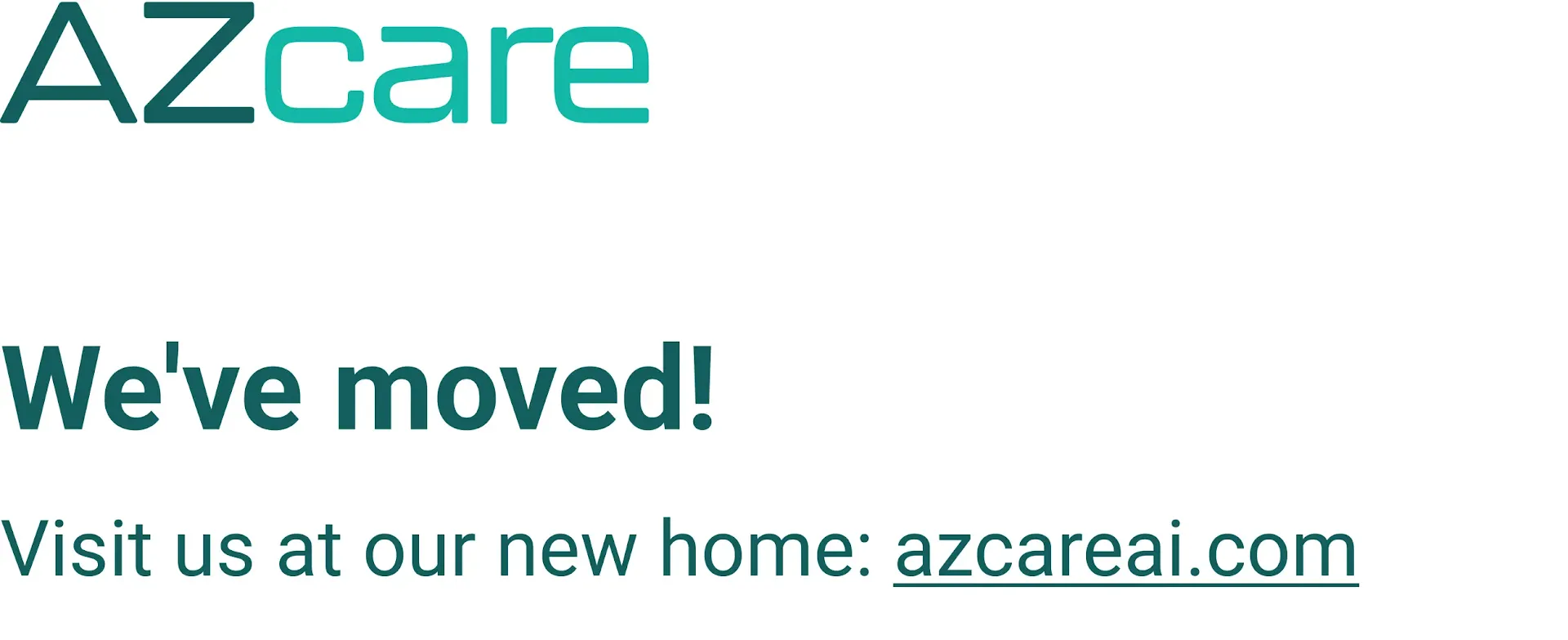 We've moved!